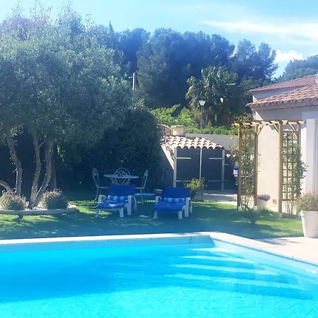 Nocleg ze śniadaniem D'hotes De Charme Merbleuesoleil Six-Fours-les-Plages